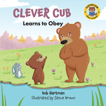 Paperback Clever Cub Learns to Obey Book