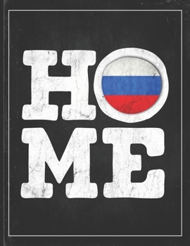 Home: Russia Flag Planner for Russian Coworker Friend from Moscow 2020 Calendar Daily Weekly Monthly Planner Organizer