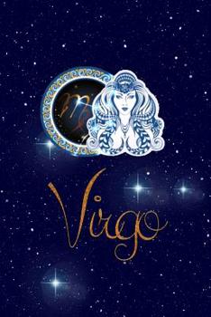 Virgo: Journal Notebook 140 Page 6x9 Blank Ruled Paper
