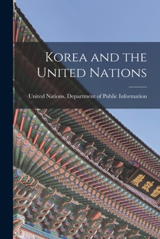 Paperback Korea and the United Nations Book