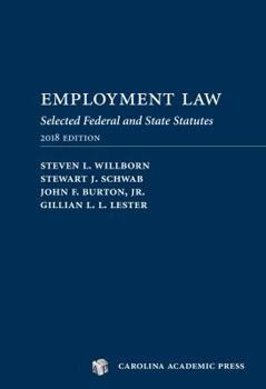 Paperback Employment Laws 2018: Selected Federal and State Statutes Book