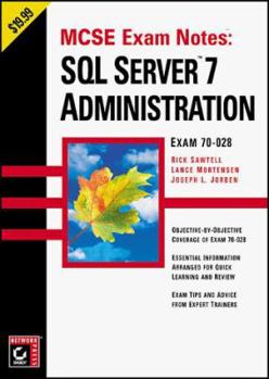 Paperback SQL Server 7 Administration: Exam: 70-028 Book