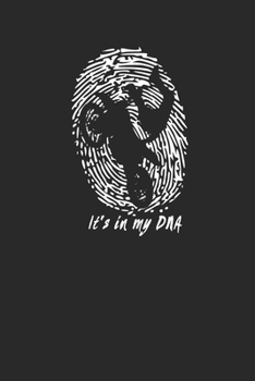 Paperback It's in my DNA: Motocross Notebook 6 x 9 (A5) Graph Paper Squared Journal Gift For Bikers (108 Pages) Book