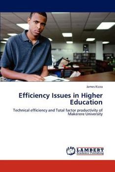 Paperback Efficiency Issues in Higher Education Book