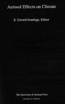 Hardcover Aerosol Effects on Climate Book