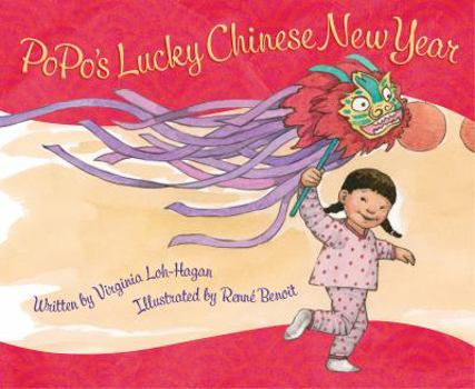 Hardcover Popo's Lucky Chinese New Year Book