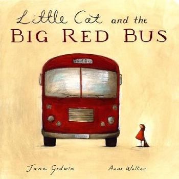Hardcover Little Cat and the Big Red Bus Book
