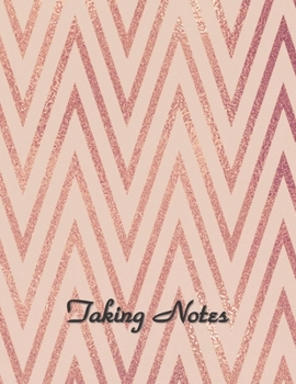 Paperback Taking Notes: Keep Your Note Taking and Resources Organized at Home or at Work in this Specially Designed Formatted Notebook - Pink Book