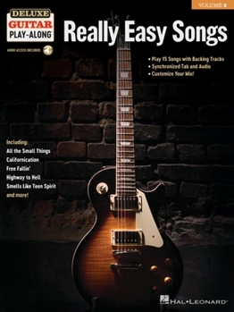 Paperback Really Easy Songs: Deluxe Guitar Play-Along Volume 2 Book