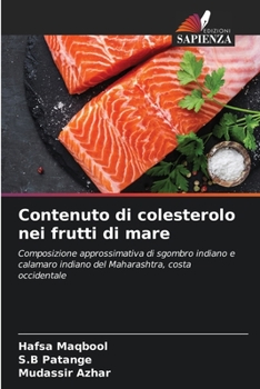 Paperback Contenuto di colesterolo nei frutti di mare [Italian] Book