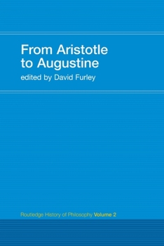 Paperback From Aristotle to Augustine: Routledge History of Philosophy Volume 2 Book