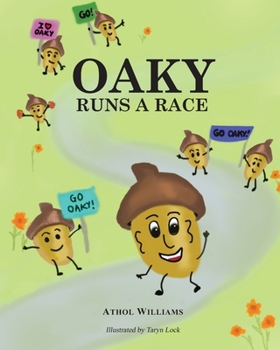 Paperback Oaky Runs a Race Book