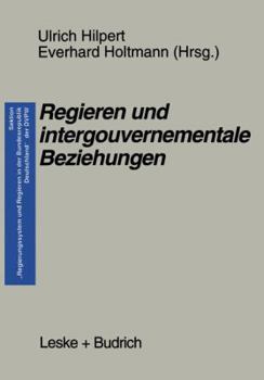Paperback Regieren Und Intergouvernementale Beziehungen [German] Book