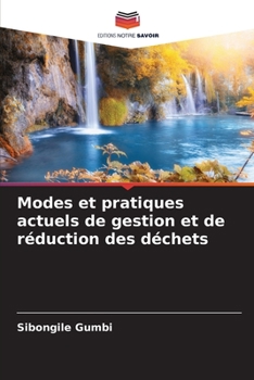 Paperback Modes et pratiques actuels de gestion et de réduction des déchets [French] Book