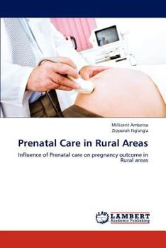 Paperback Prenatal Care in Rural Areas Book