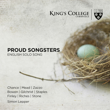 Music - CD Proud Songsters: English Solo Song Book
