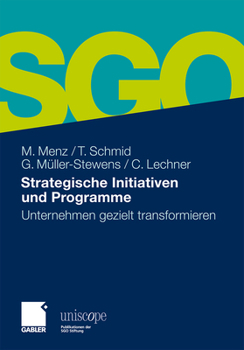 Hardcover Strategische Initiativen und Programme: Unternehmen Gezielt Transformieren [German] Book