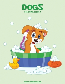 Paperback Dogs Coloring Book 1 Book