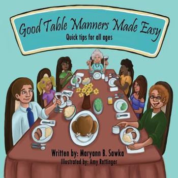 Paperback Good Table Manners Made Easy Book