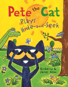 Library Binding Pete the Cat Plays Hide-And-Seek Book