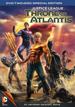 DVD Justice League: Throne of Atlantis Book