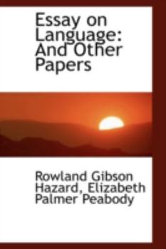 Paperback Essay on Language: And Other Papers Book