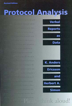 Paperback Protocol Analysis, revised edition: Verbal Reports as Data Book