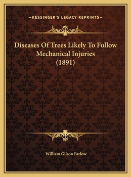Diseases Of Trees Likely To Follow Mechanical Injuries