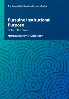 Hardcover Pursuing Institutional Purpose Book