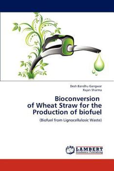 Paperback Bioconversion of Wheat Straw for the Production of Biofuel Book