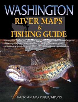 Paperback Washington River Maps & Fishing Guide Book