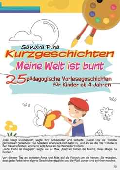 KitaFix-Kurzgeschichten Meine Welt ist bunt: 25 pädagogische Vorlesegeschichten für Kinder ab 4 Jahren (German Edition)