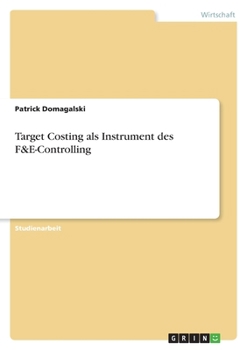 Paperback Target Costing als Instrument des F&E-Controlling [German] Book