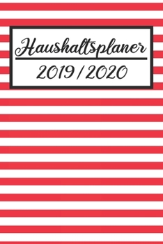 Paperback Haushaltsplaner 2019 / 2020: Haushaltsplaner 2019 2020 - Putzplan A5, Haushaltskalender, Timer, Uni Planer [German] Book