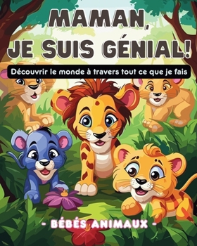 Paperback Maman, je suis génial!: Découvrir le monde à travers tout ce que je fais - bébés animaux - [French] Book