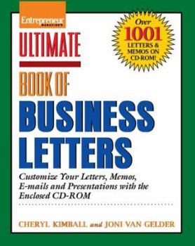 Paperback Ulimate Book of Business Letters: Customize Your Letters, Mamos, E-Mails and Presentations [With CDROM] Book
