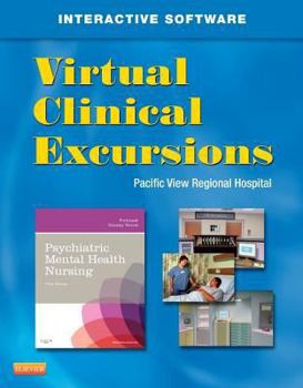 Paperback Virtual Clinical Excursions - Psychiatric for Fortinash and Holoday Worret: Psychiatric Mental Health Nursing [With CDROM] Book
