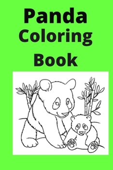 Paperback Panda Coloring Book: Kids for Ages 4-8 Book