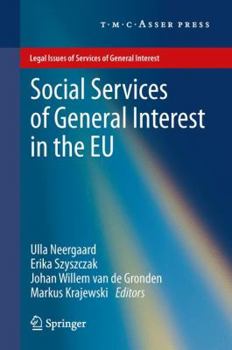 Hardcover Social Services of General Interest in the EU Book