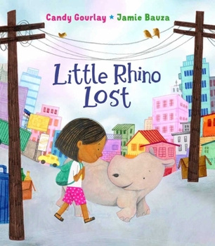 Hardcover Little Rhino Lost Book