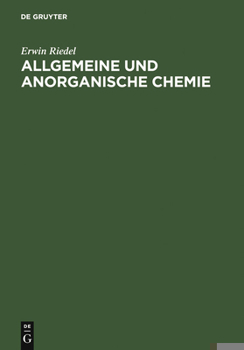 Hardcover Allgemeine und anorganische Chemie [German] Book