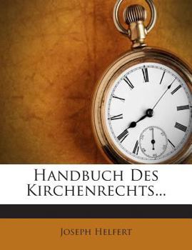 Paperback Handbuch Des Kirchenrechts... [German] Book
