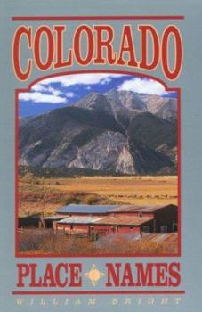 Paperback Colorado Place Names Book