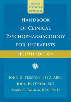 Hardcover Handbook of Clinical Psychopharmacology for Therapists Book