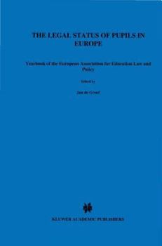 Hardcover The Legal Status of Pupils in Europe Book