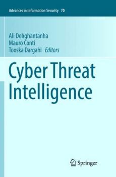 Paperback Cyber Threat Intelligence Book
