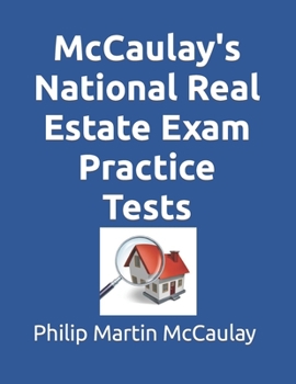 Paperback McCaulay's National Real Estate Exam Practice Tests Book