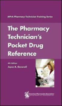 Paperback Pharmacy Technician's Pocket Drug Reference Book