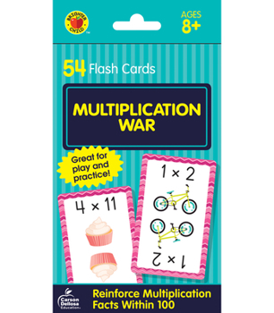 Cards Multiplication War Flash Cards: 54 Flash Cards Book