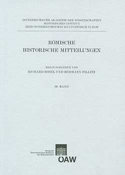 Paperback Romische Historische Mitteilungen Band 50/2008 [Italian] Book